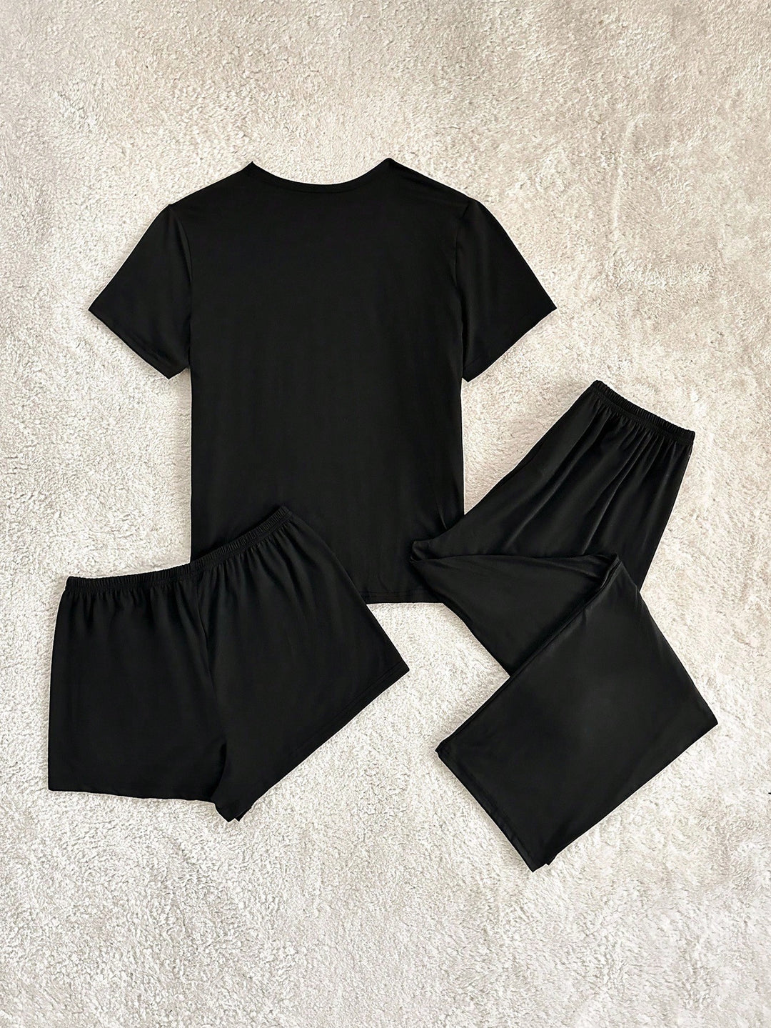 Pijama SHEIN, negru