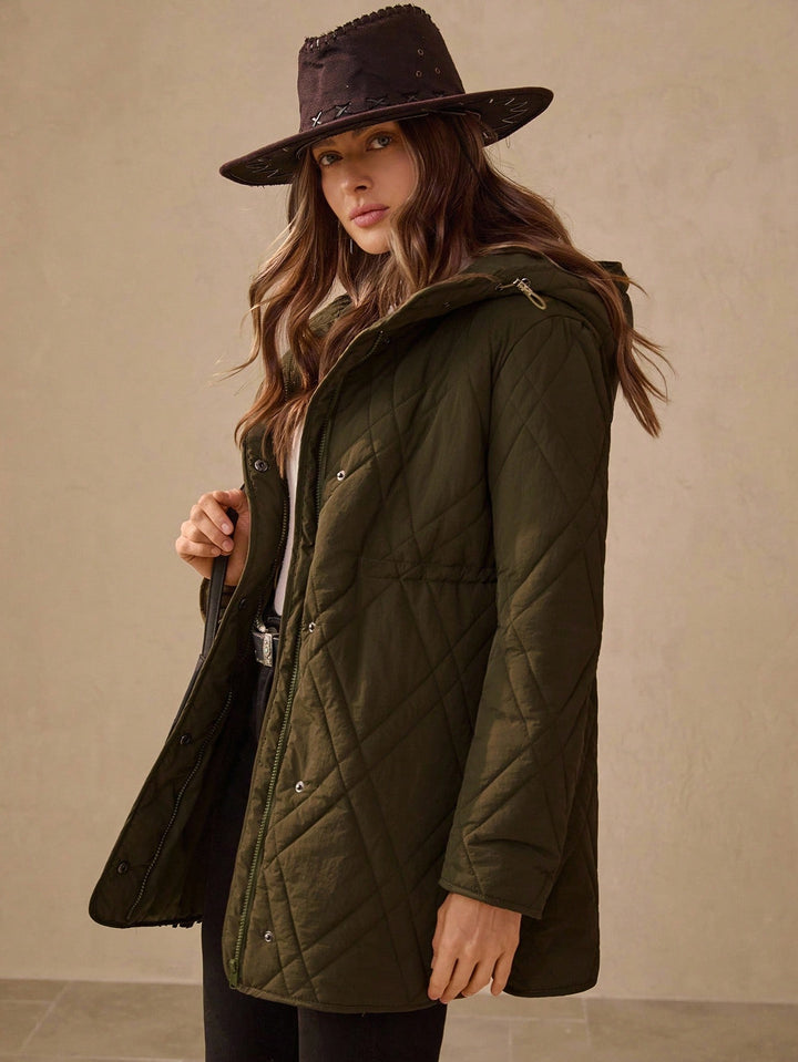 Palton SHEIN, verde