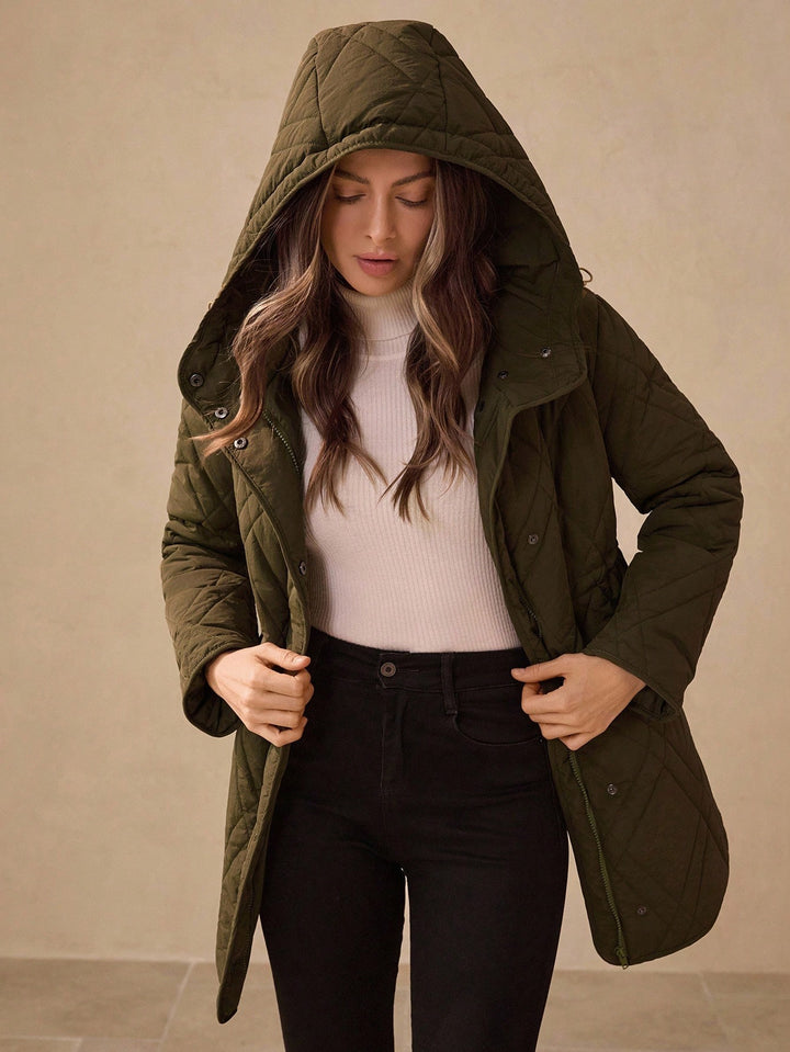 Palton SHEIN, verde
