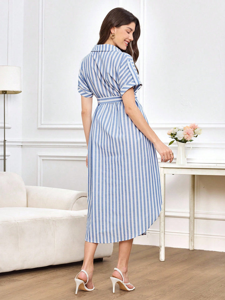Rochie midi SHEIN, albastru