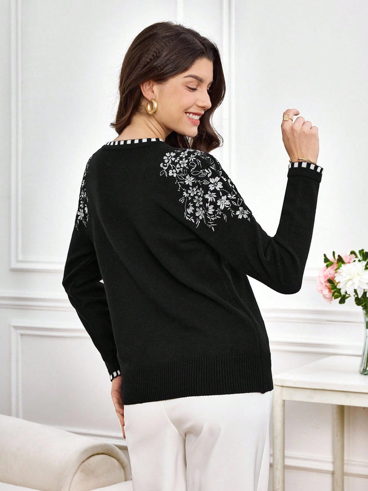 Pulover SHEIN, negru