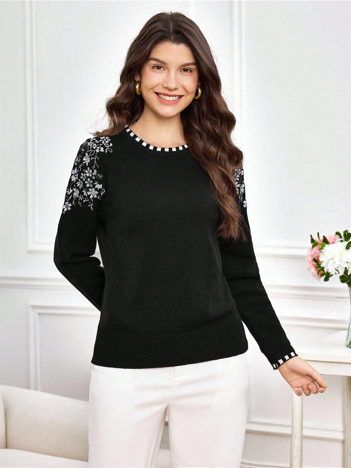 Pulover SHEIN, negru