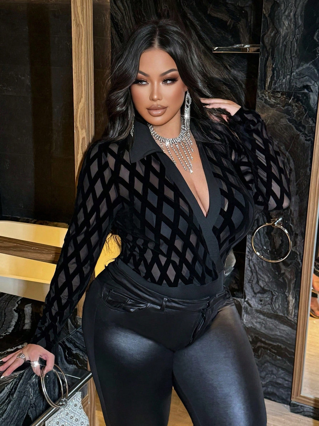 Body SHEIN, negru