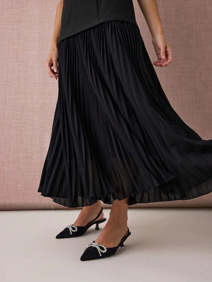 Rochie maxi SHEIN, negru