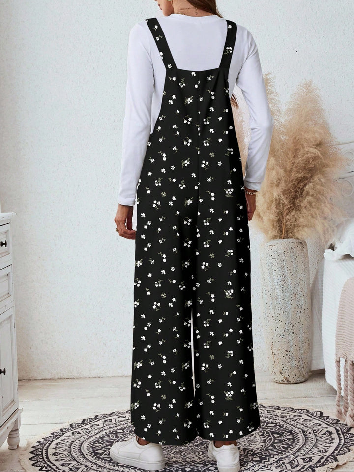 SHEIN hosszú overall, fekete