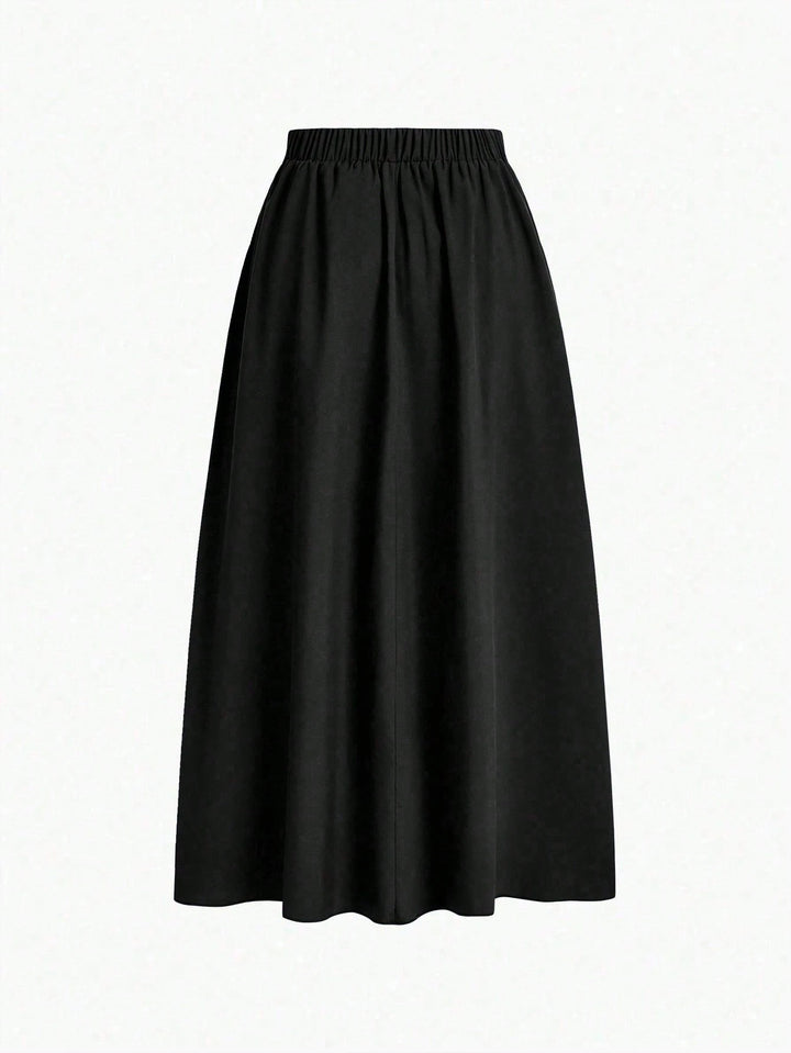 Fustă maxi SHEIN, negru