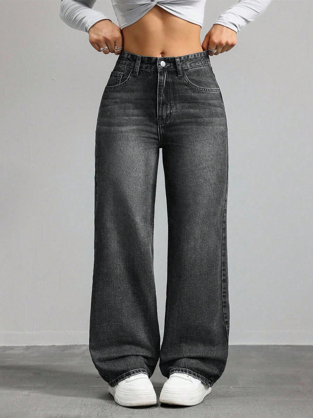 Jeans SHEIN, negru