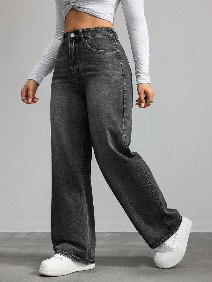 Jeans SHEIN, negru