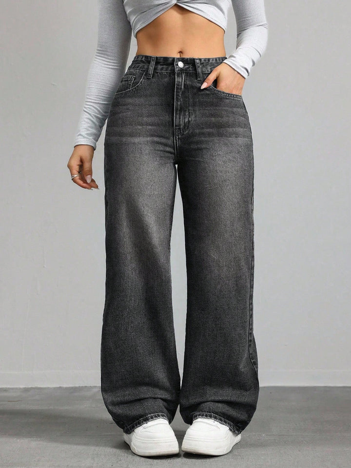 Jeans SHEIN, negru