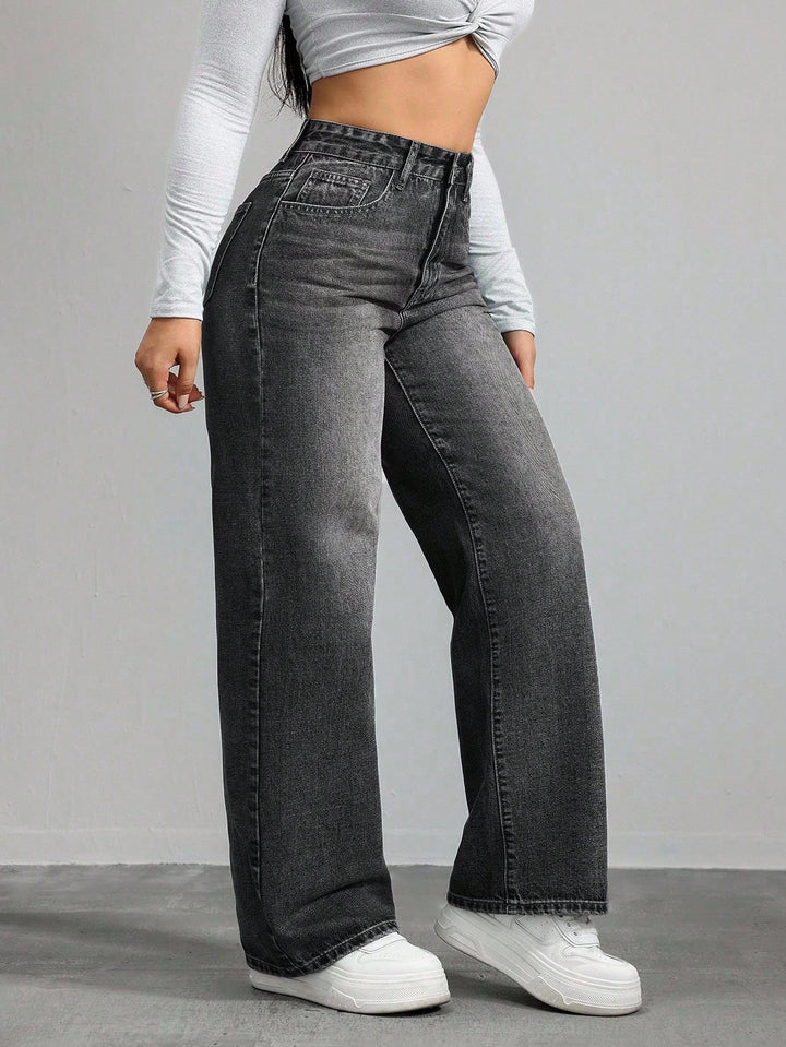 Jeans SHEIN, negru