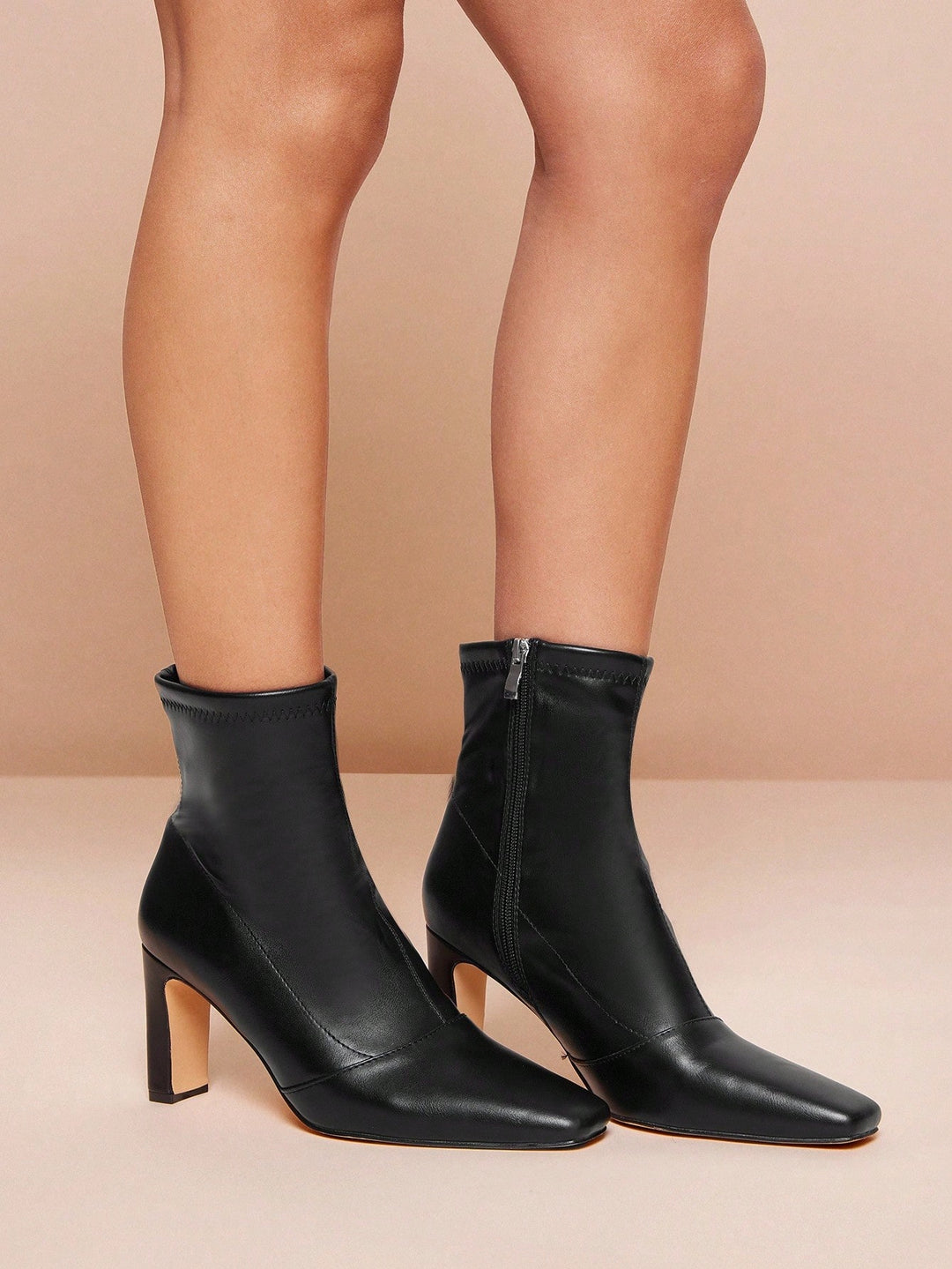 Botine SHEIN, negru