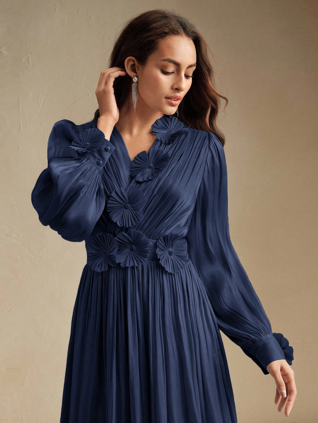 Rochie maxi SHEIN, albastru