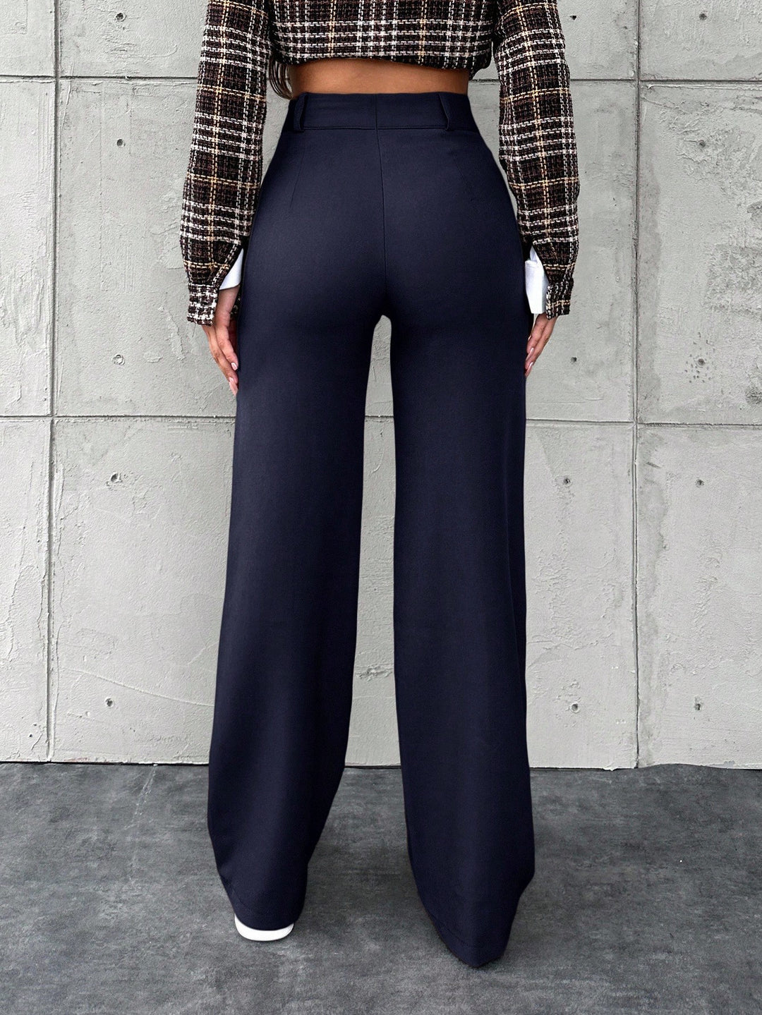 Pantaloni SHEIN, albastru