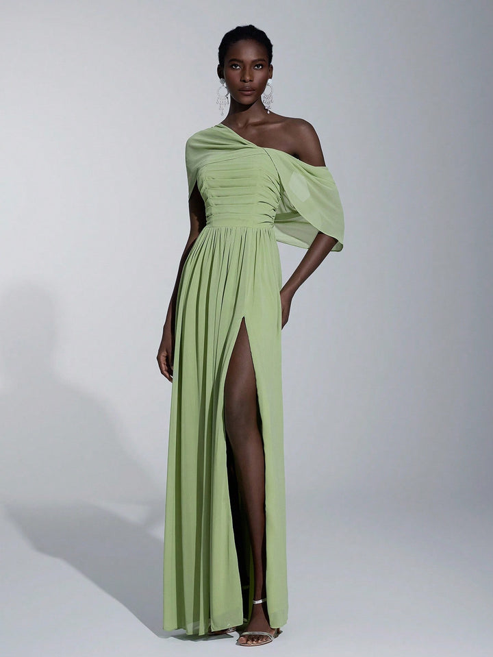 Rochie maxi SHEIN, verde