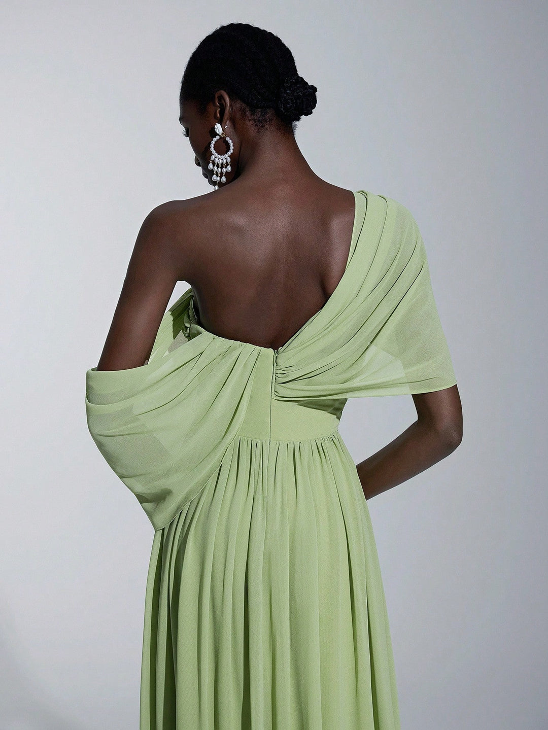 Rochie maxi SHEIN, verde