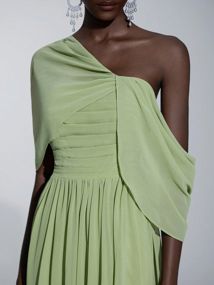 Rochie maxi SHEIN, verde