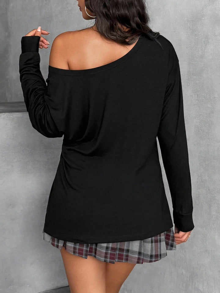 Bluza SHEIN, negru