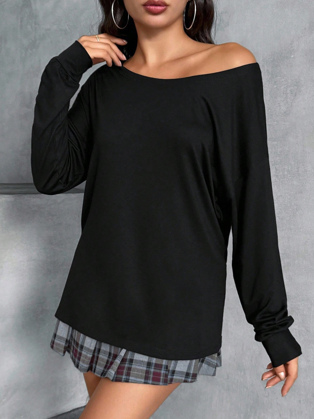 Bluza SHEIN, negru