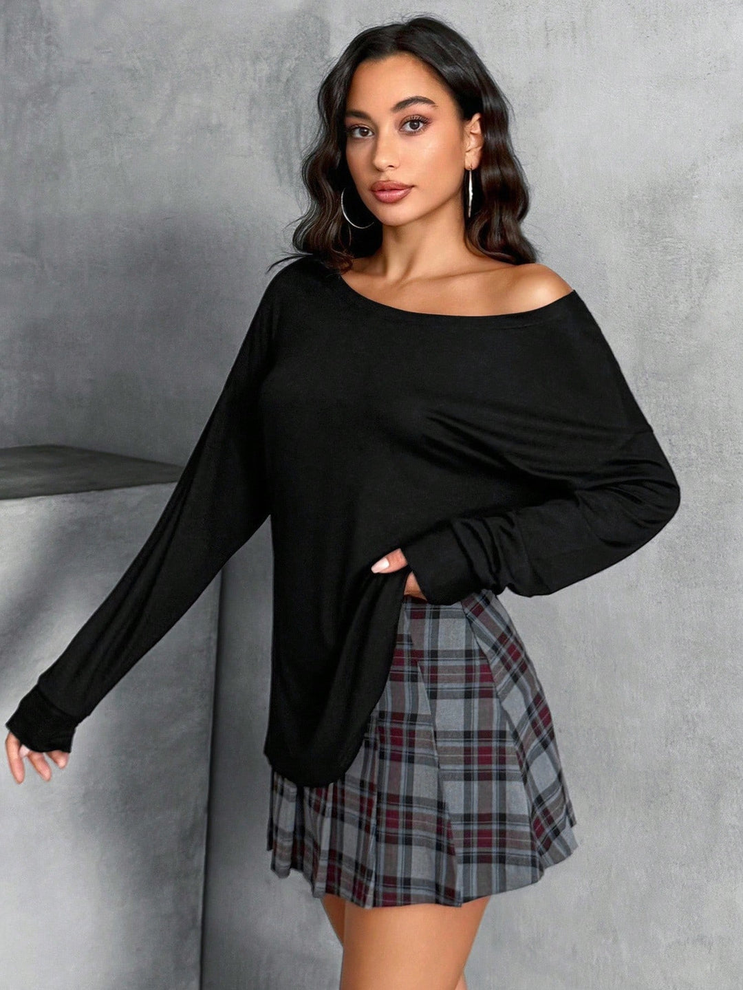 Bluza SHEIN, negru