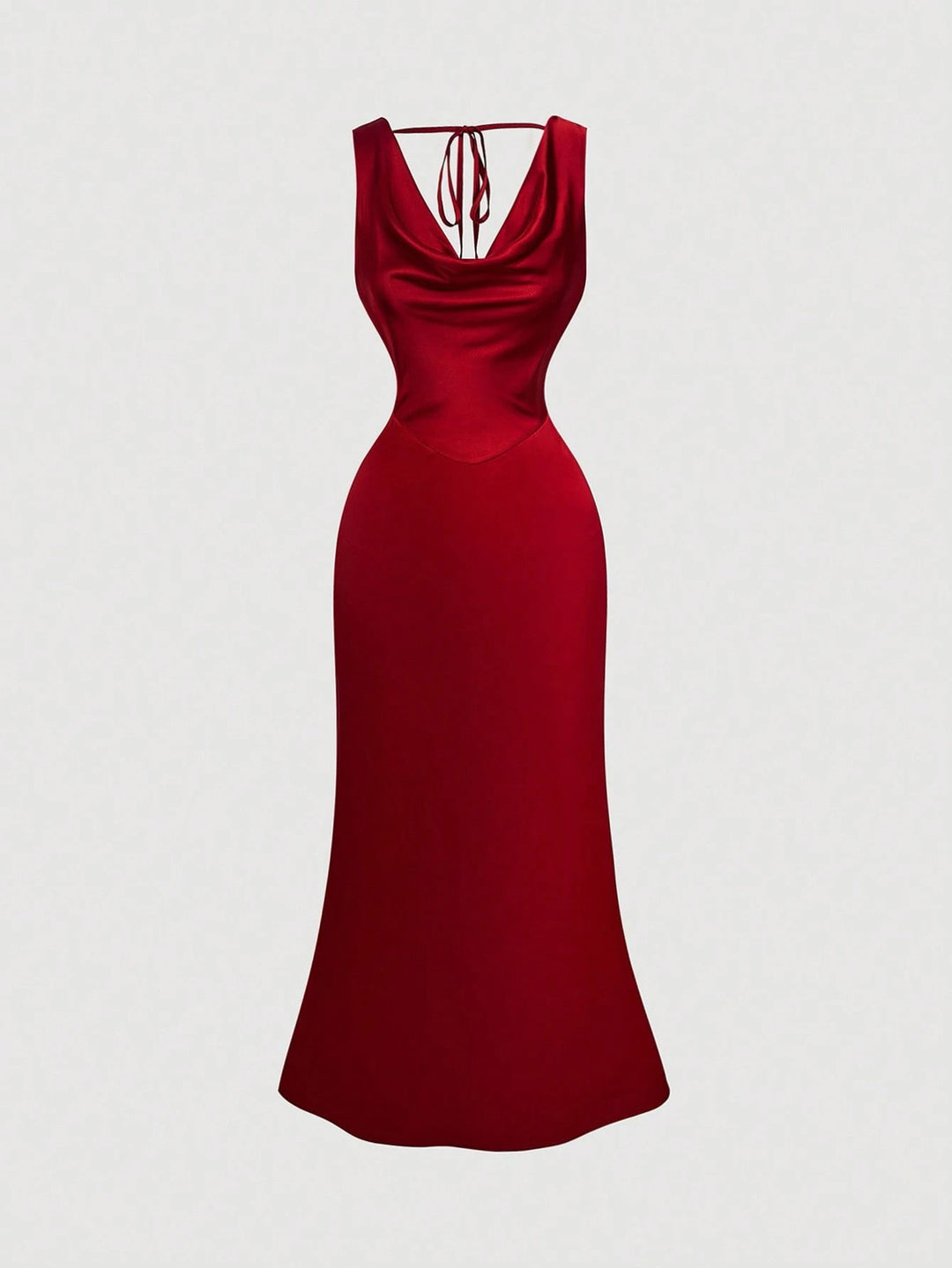 Rochie midi SHEIN, roșu