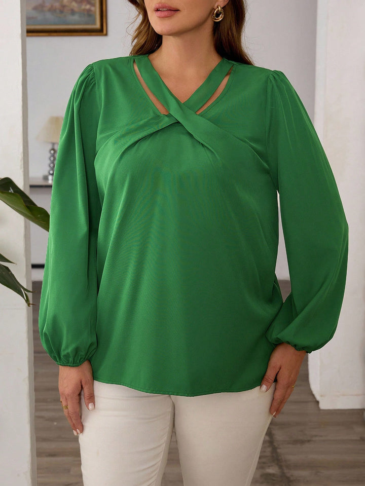 Shein Curve+ ing, zöld