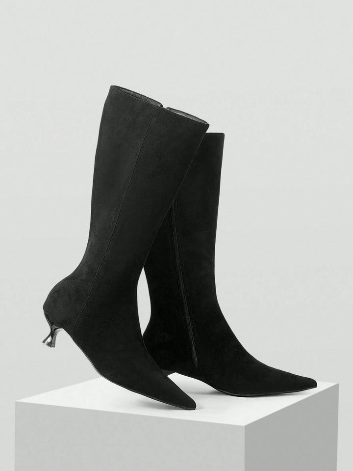 SHEIN Csizma, fekete