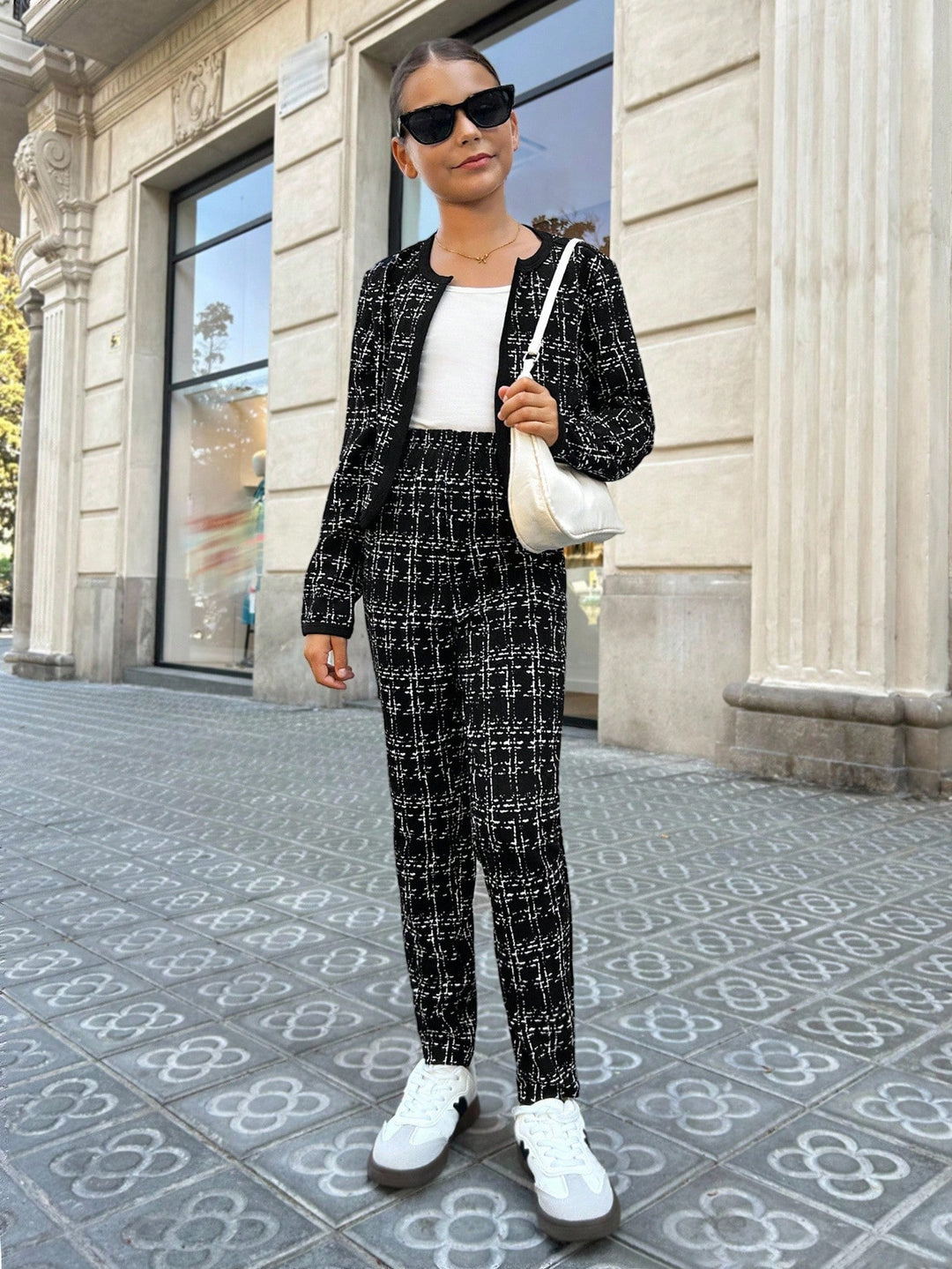 Costum două piese SHEIN, negru