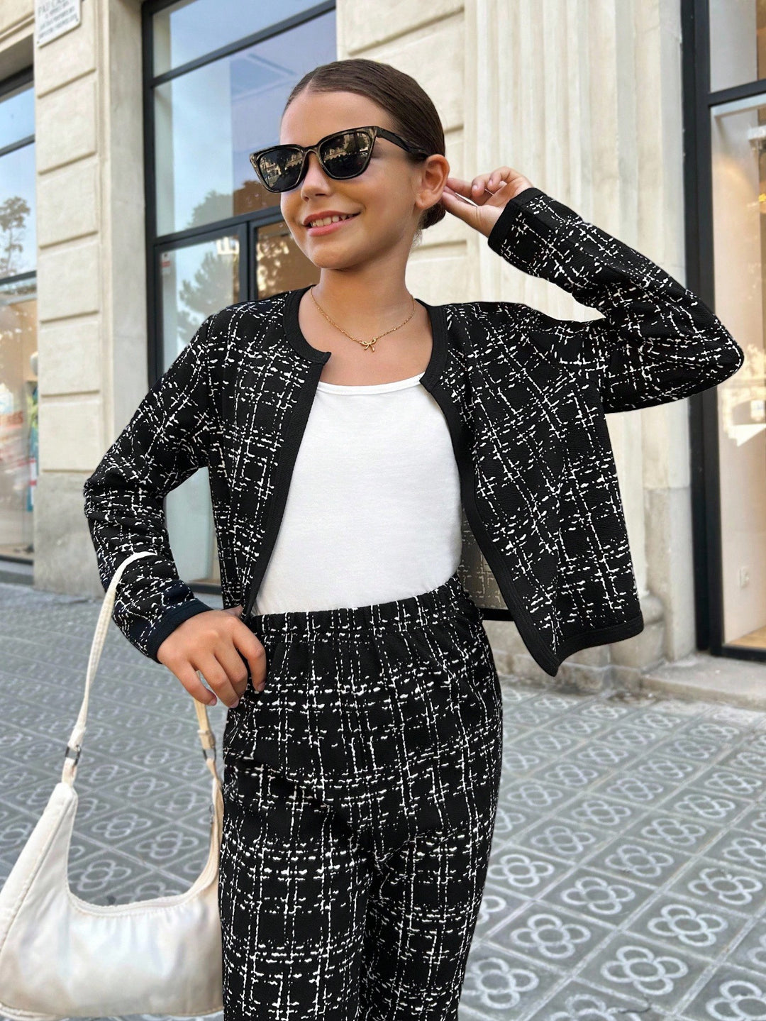Costum două piese SHEIN, negru