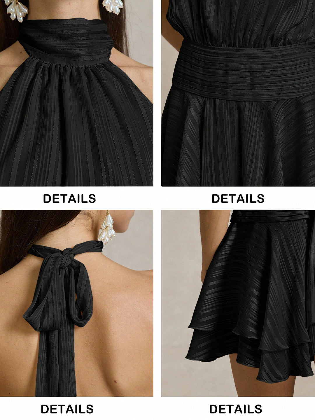 Rochie mini SHEIN, negru