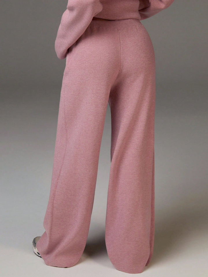 Pantaloni SHEIN, roz