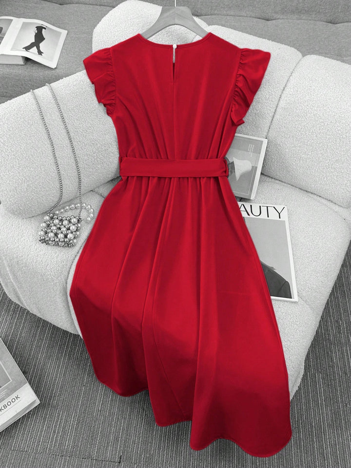 SHEIN Maxi ruha, piros