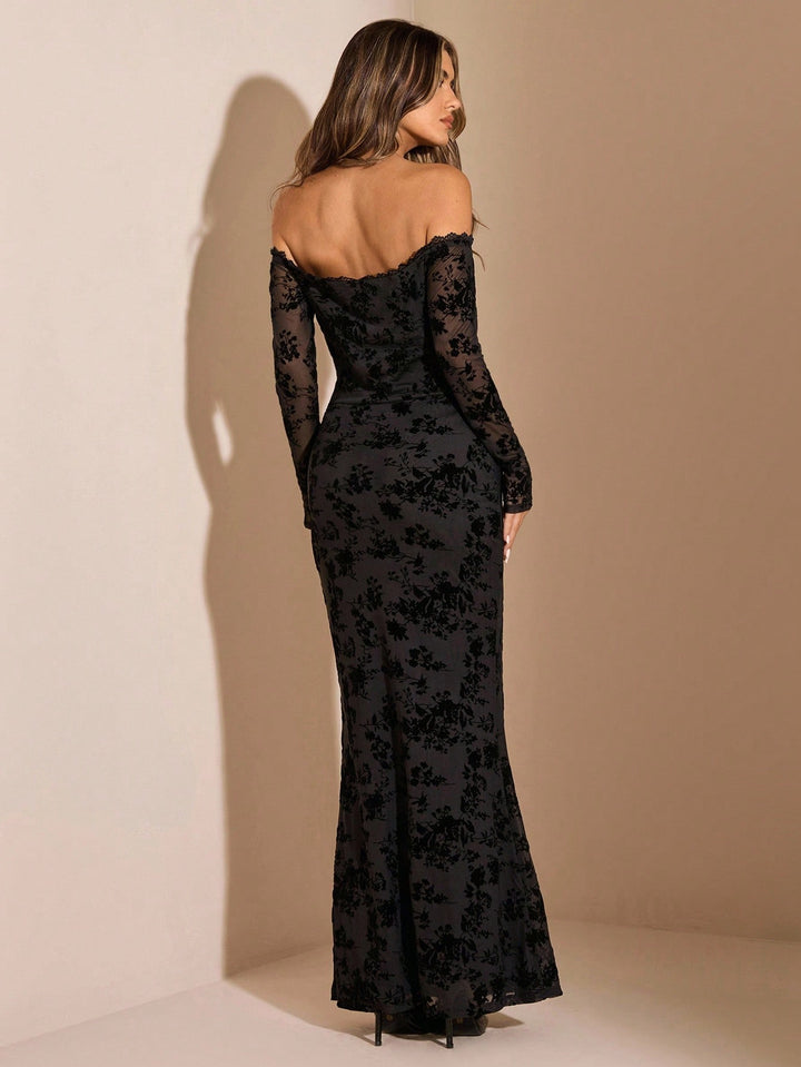 Rochie maxi SHEIN, negru