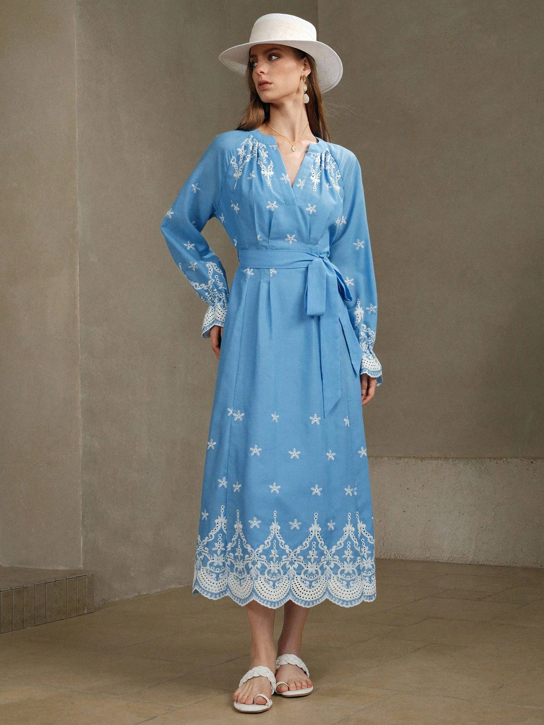 SHEIN maxiruha, kék