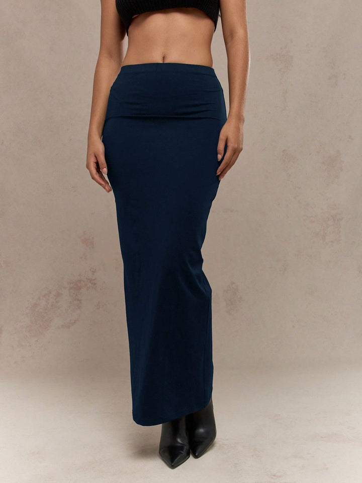 Shein maxi szoknya, kék