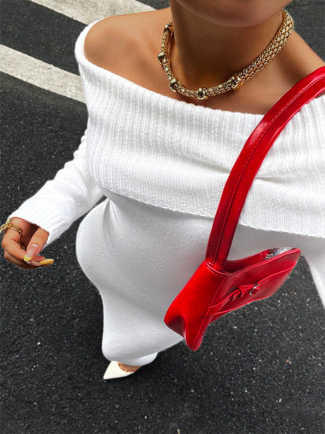 Rochie SHEIN, alb
