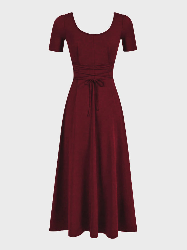 Rochie midi SHEIN, vișiniu