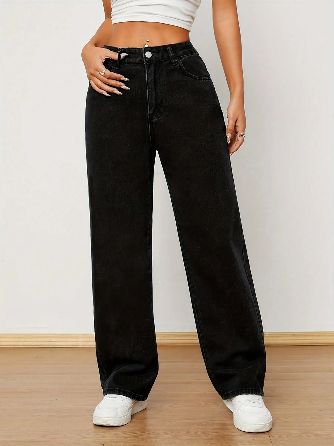Jeans SHEIN, negru