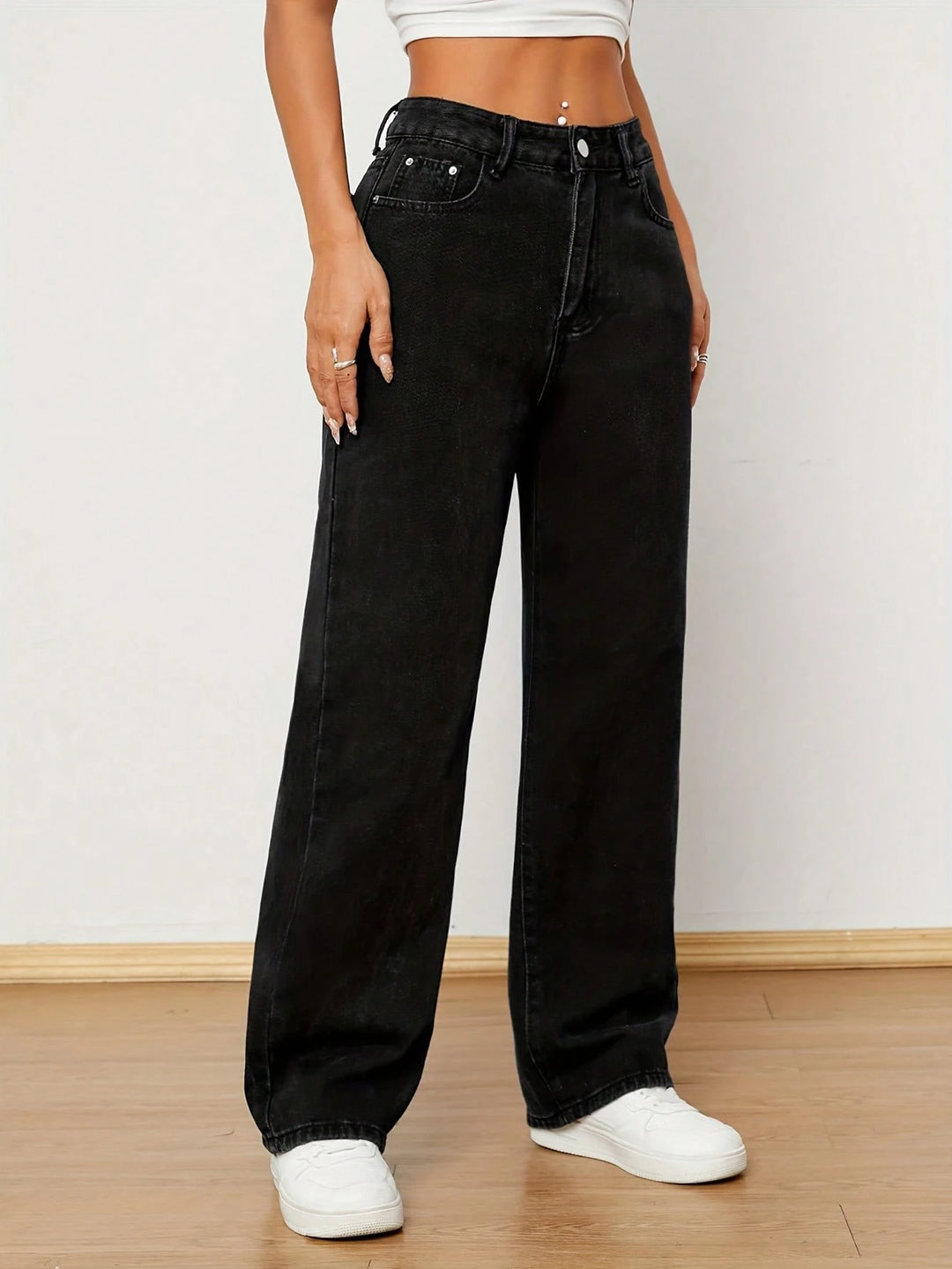 Jeans SHEIN, negru