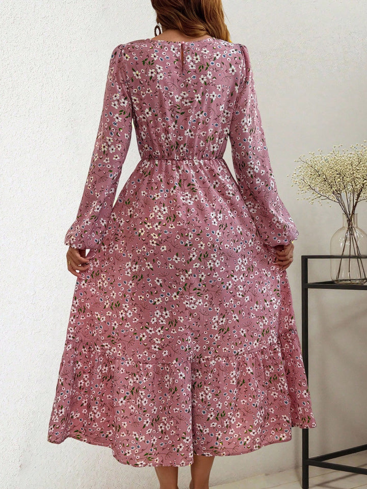 Rochie midi SHEIN, roz