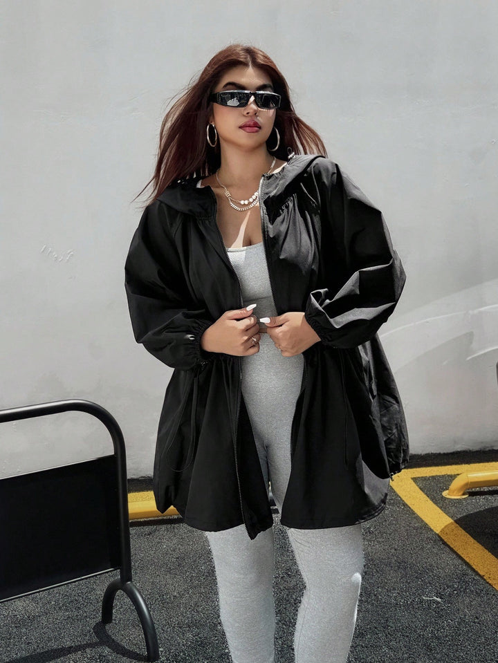 Trench SHEIN, negru