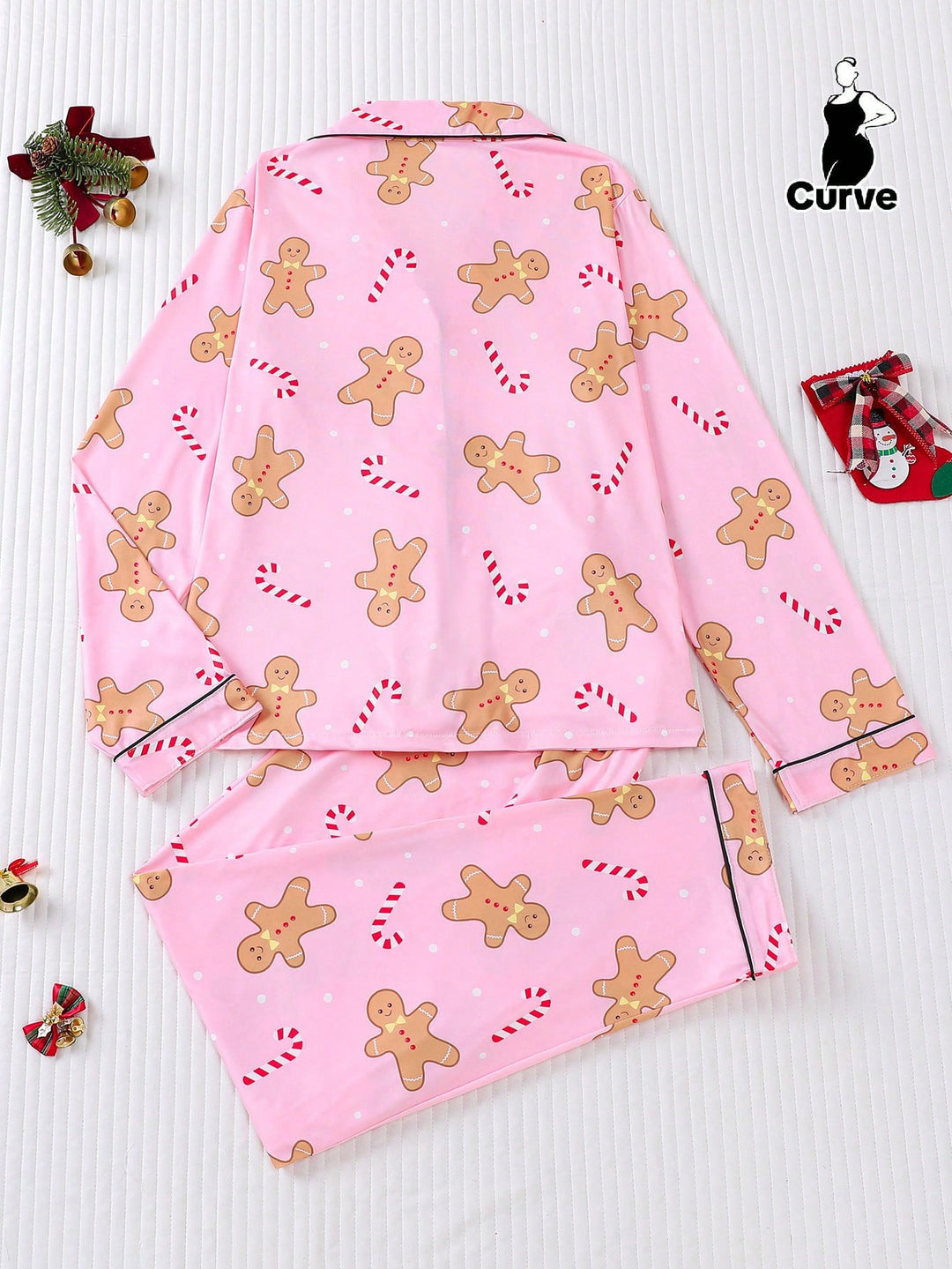 Set pijamale SHEIN, roz