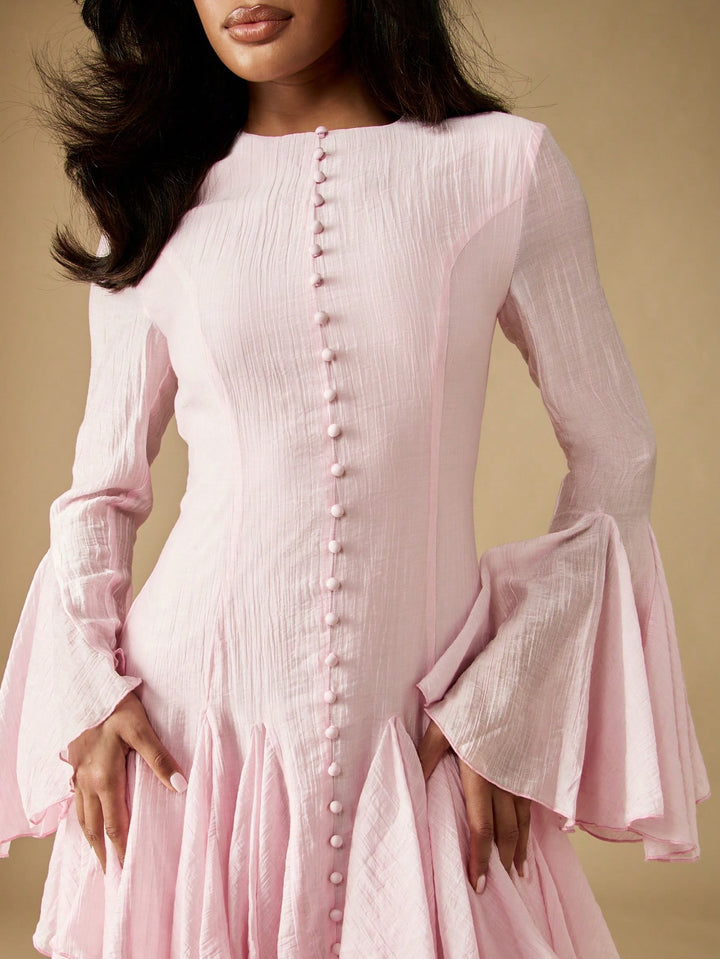 Rochie mini SHEIN, roz