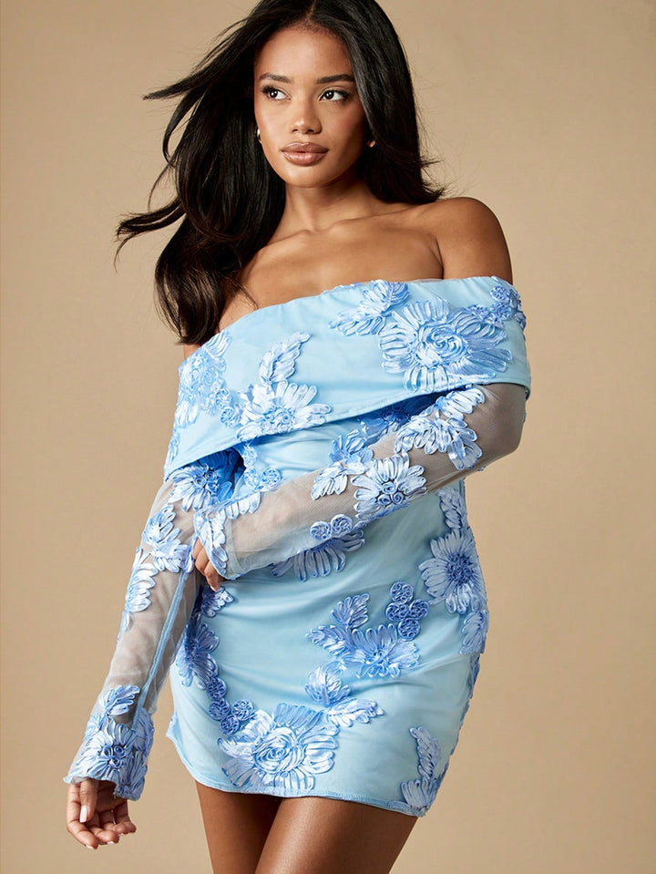 Rochie mini SHEIN, albastru