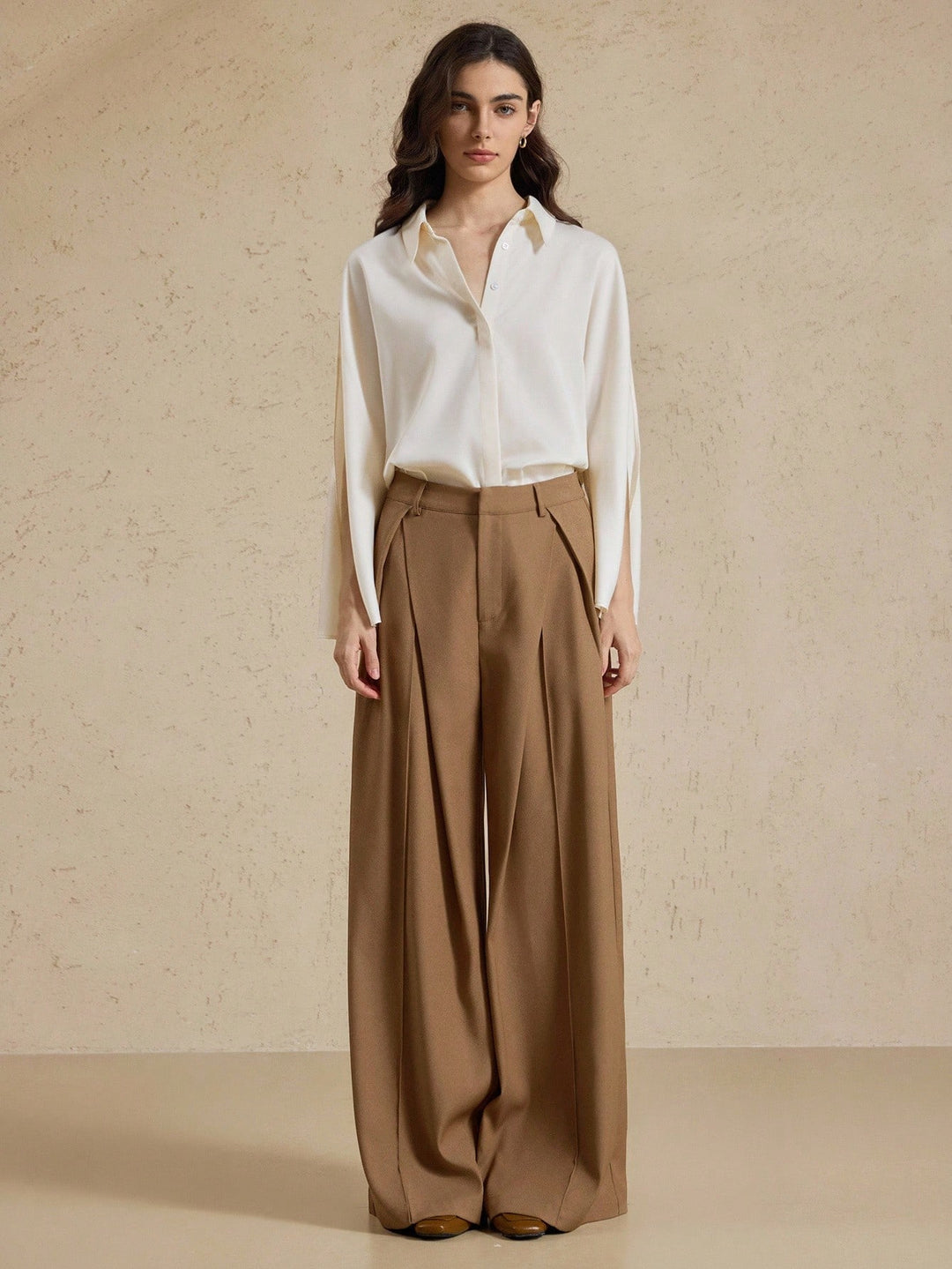 Pantaloni SHEIN, kaki