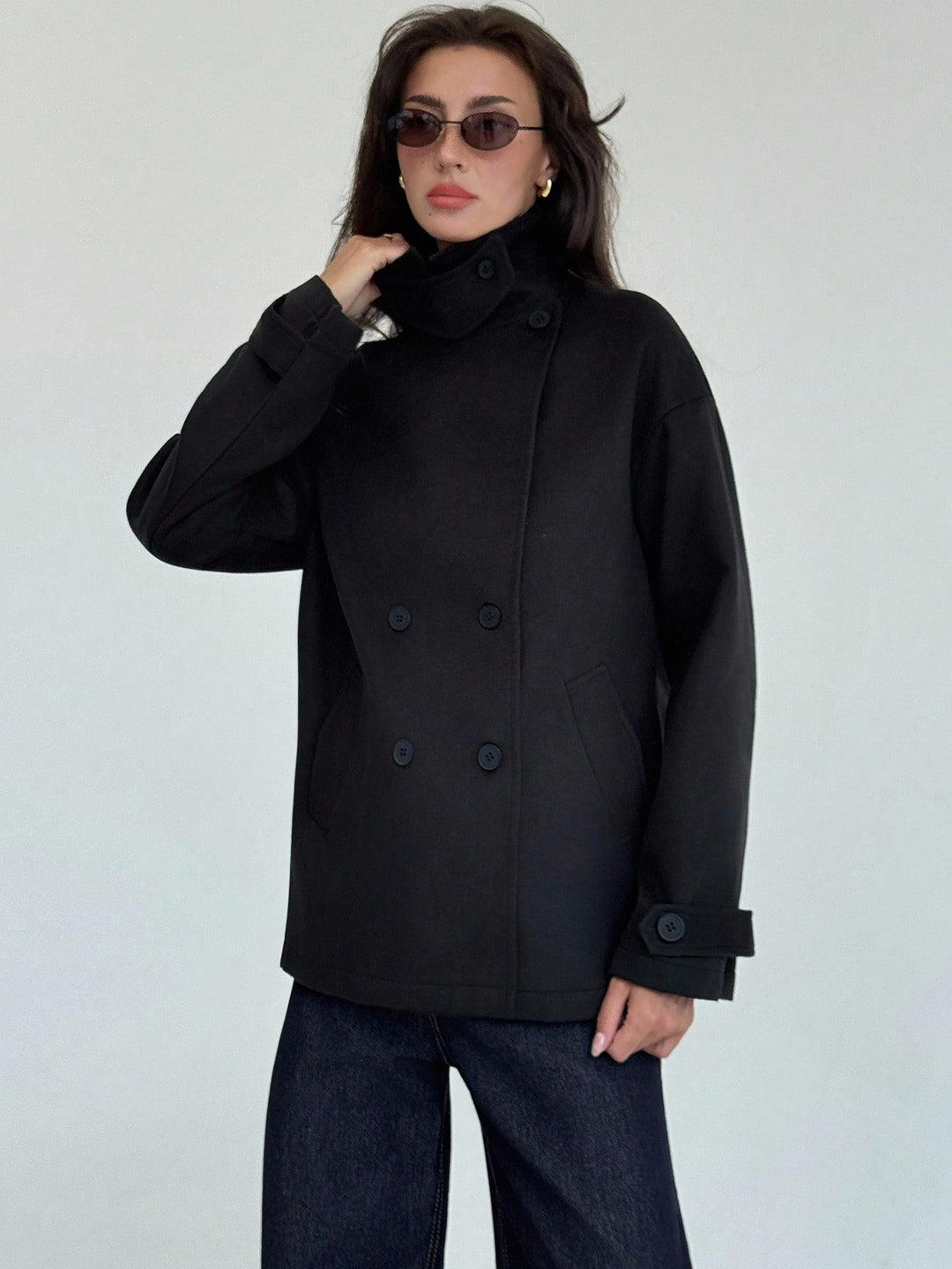 Palton SHEIN, negru