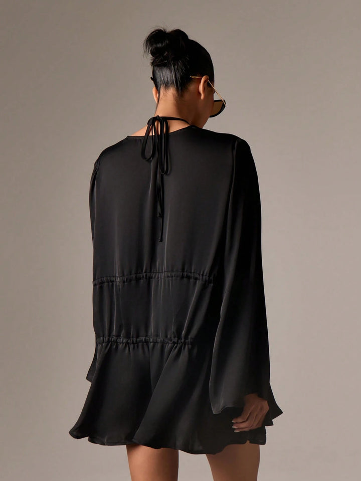 SHEIN mini ruha, fekete