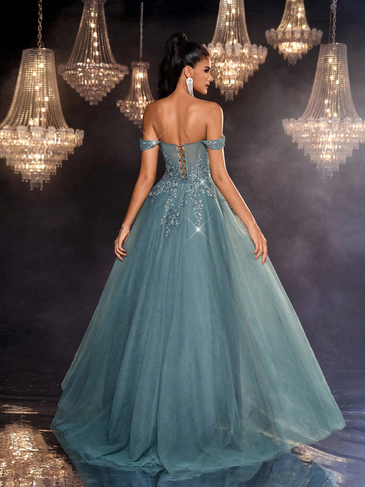 Rochie de ocazie SHEIN, albastru