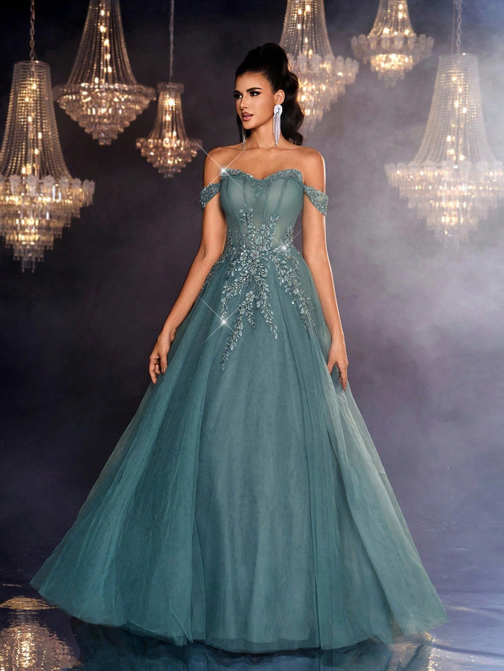 Rochie de ocazie SHEIN, albastru
