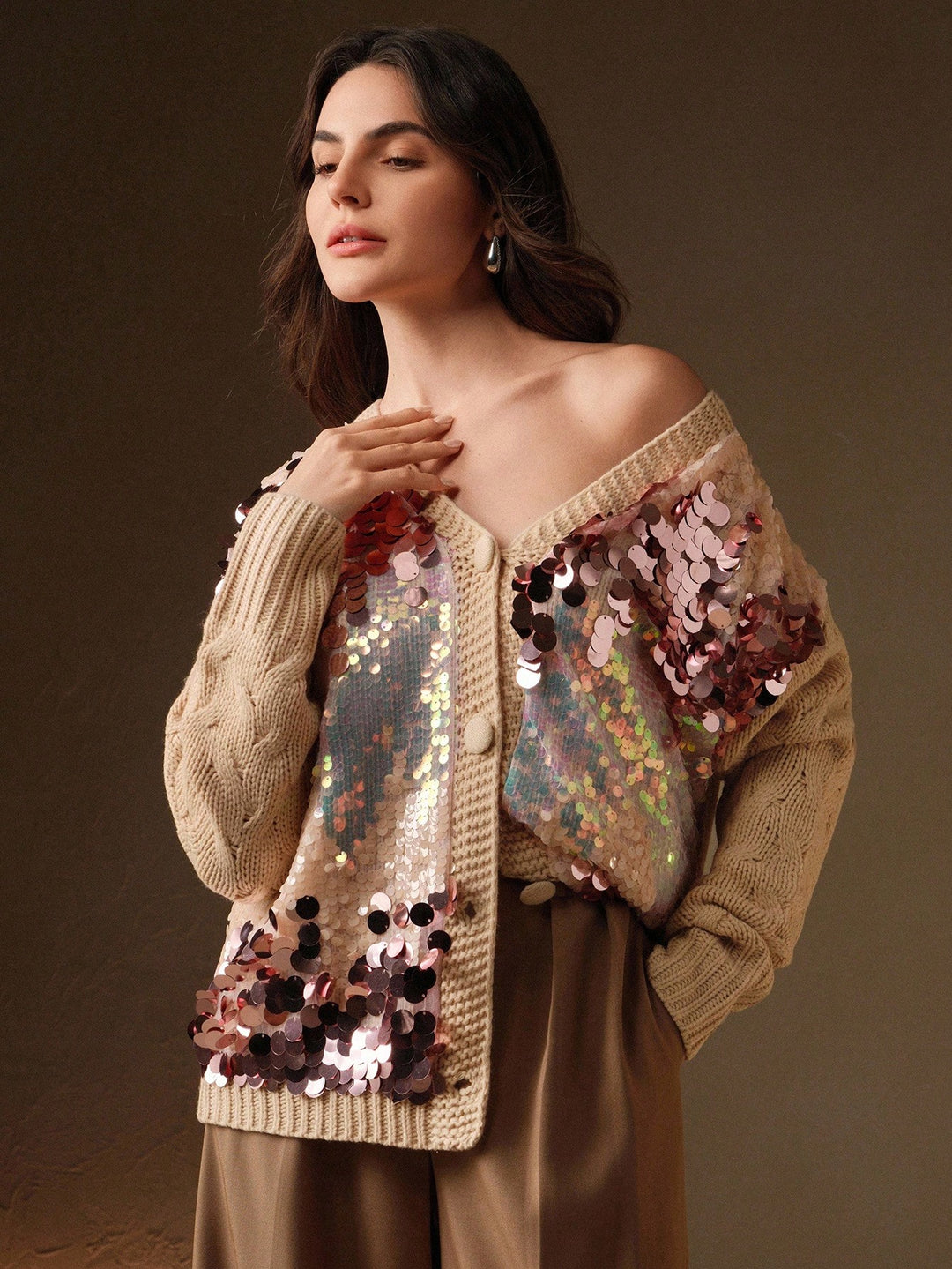 Cardigan SHEIN, mix culori