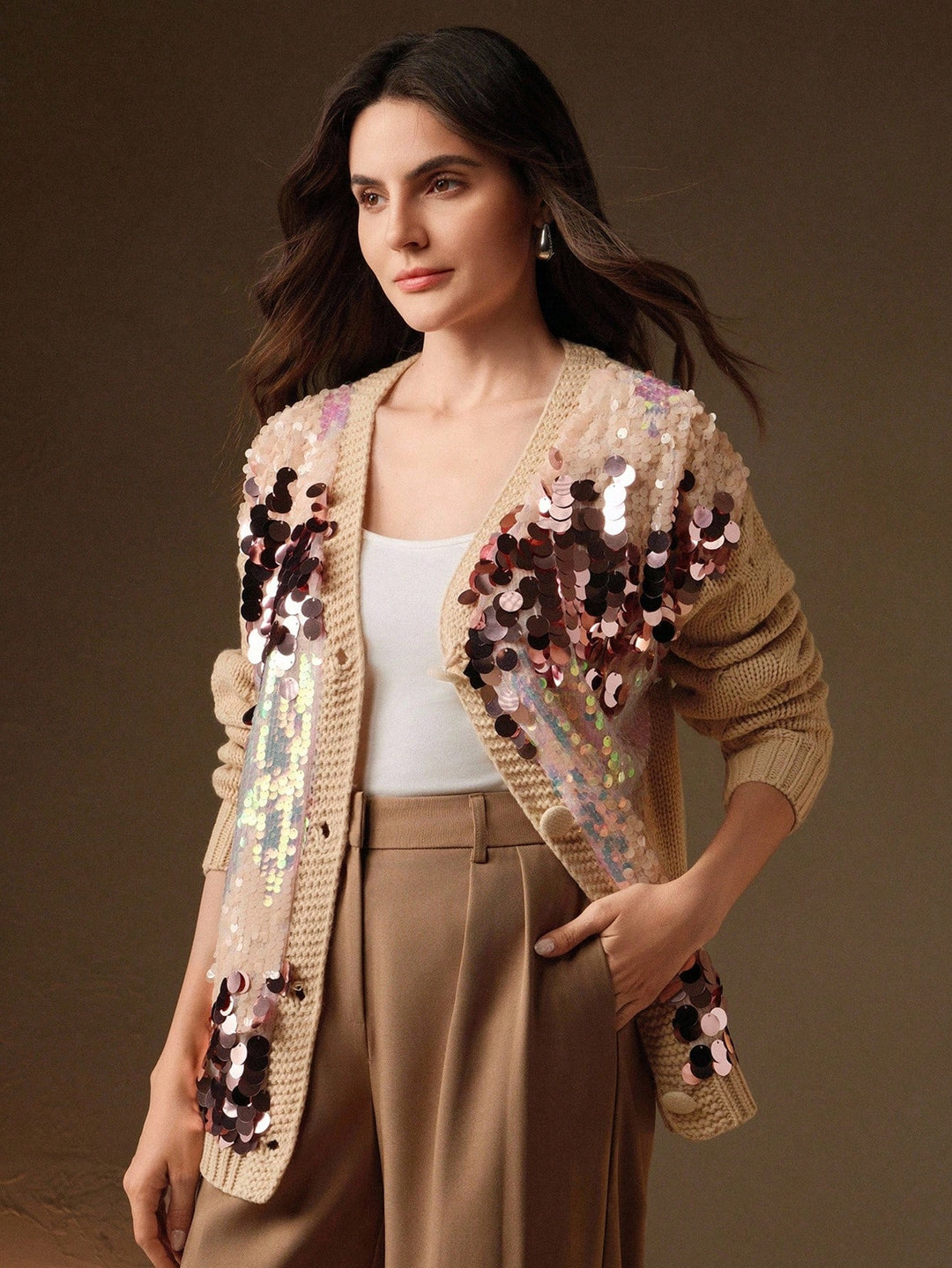 Cardigan SHEIN, mix culori